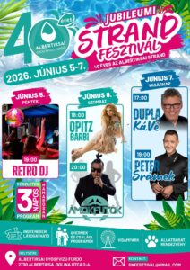 Albertirsa Strandfesztivál ingyenes koncertekkel