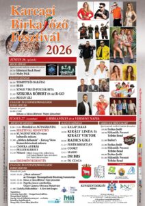 Karcagi Birkafőző Fesztivál – Szikora Róbert és az R-Go, Király Viktor, Király Linda, Radics Gigi, Fehér Krisztián, Regán Lili, Dr. BRS, stb.