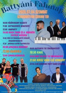 Szabadbattyán Falunap – Krisz Rudi, Raul, Apacuka