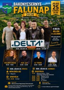 Bakonycsernye Falunap – Delta, Kollányi Zsuzsi, DJ Thomx, Peat Jr.