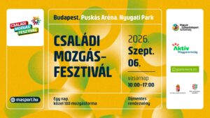 Ingyenes Családi Mozgásfesztivál Budapesten a Puskás Arénában