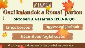 Őszi kalandok Budapesten a Római-parton