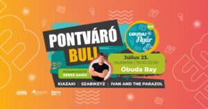Pont Ott Parti 2026 – Ingyenes Pontváró Buli koncertekkel Budapesten az Óbuda Bay-ben – Ivan and The Parazol koncert
