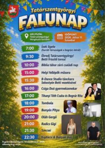 Tatárszentgyörgy Falunap – Radics Gigi, Oláh Gergő, Bunyós Pityu, DJ Szecsei, stb.