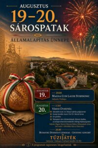 Sárospatak – Szent István Nap – Augusztus 20.